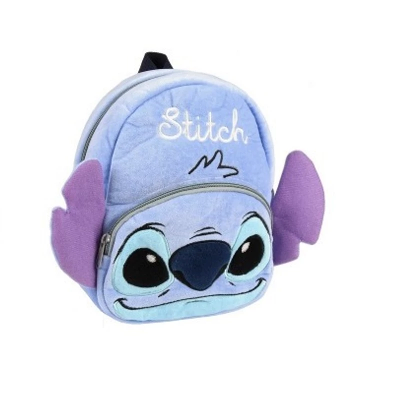 Stitch alakú cuki plüssös Disney gyermek hátizsák fülecskékkel