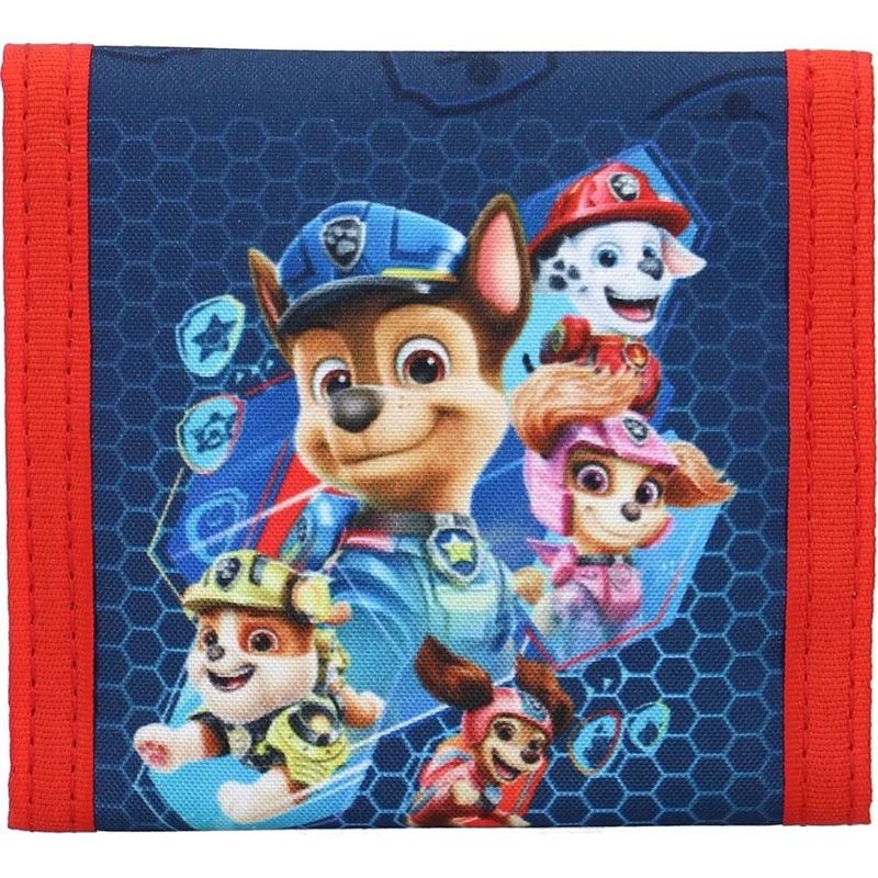 Mancs őrjárat tépőzáras gyermek pénztárca - Paw Patrol pénztárca