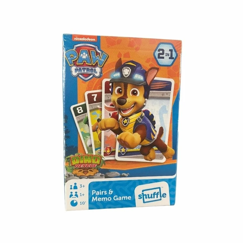 Mancs őrjárat Fekete Péter és memória kártyajáték - Paw Patrol kártya