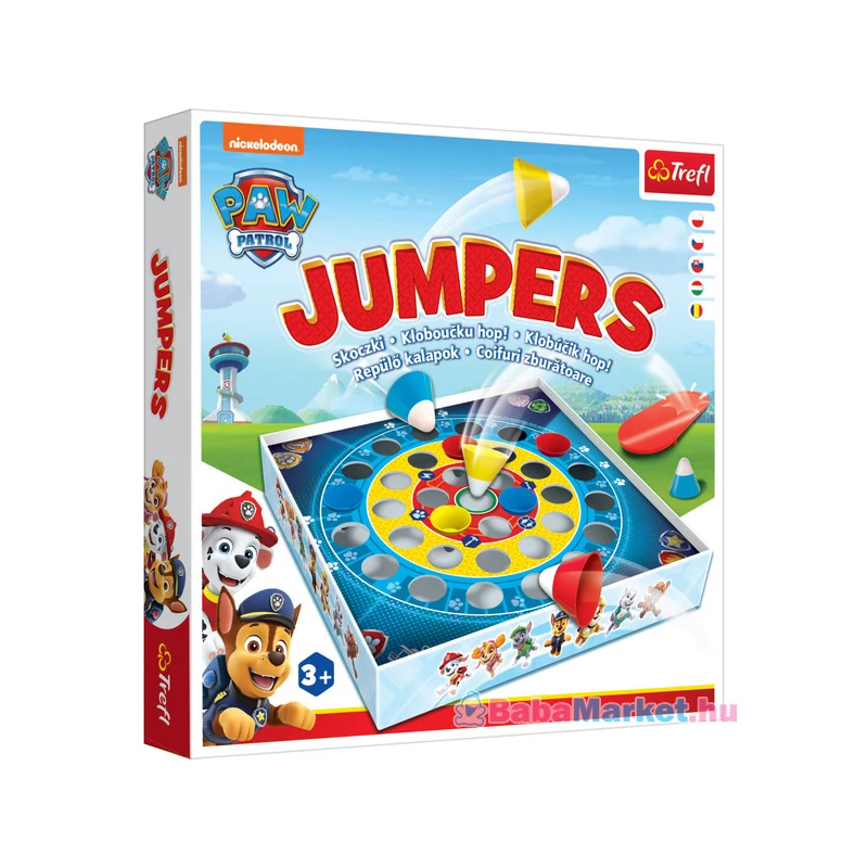 Mancs őrjárat Jumpers Repülő kalapok társasjáték - Paw Patrol társasjáték
