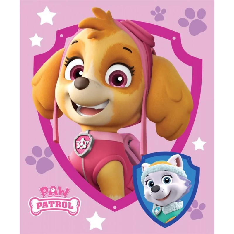 Mancs őrjárat rózsaszín polár takaró - Paw Patrol takaró