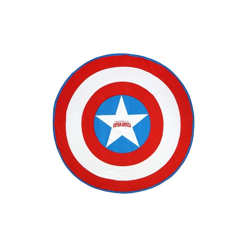Avengers Bosszúállók Amerika Kapitány pajzs alakú nagy Marvel törölköző (festék hibás)
