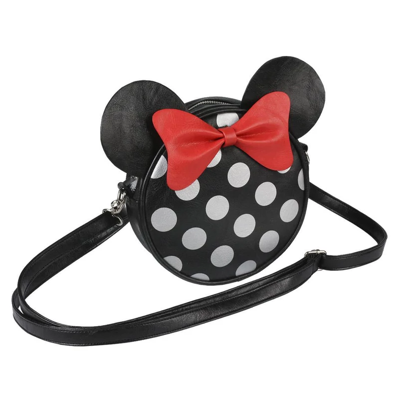 Minnie egér fekete Disney válltáska Hölgyeknek