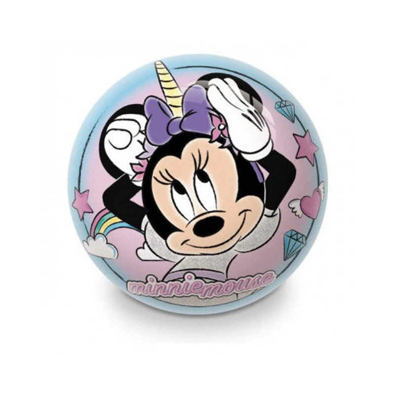 Minnie egér gumilabda 15 cm