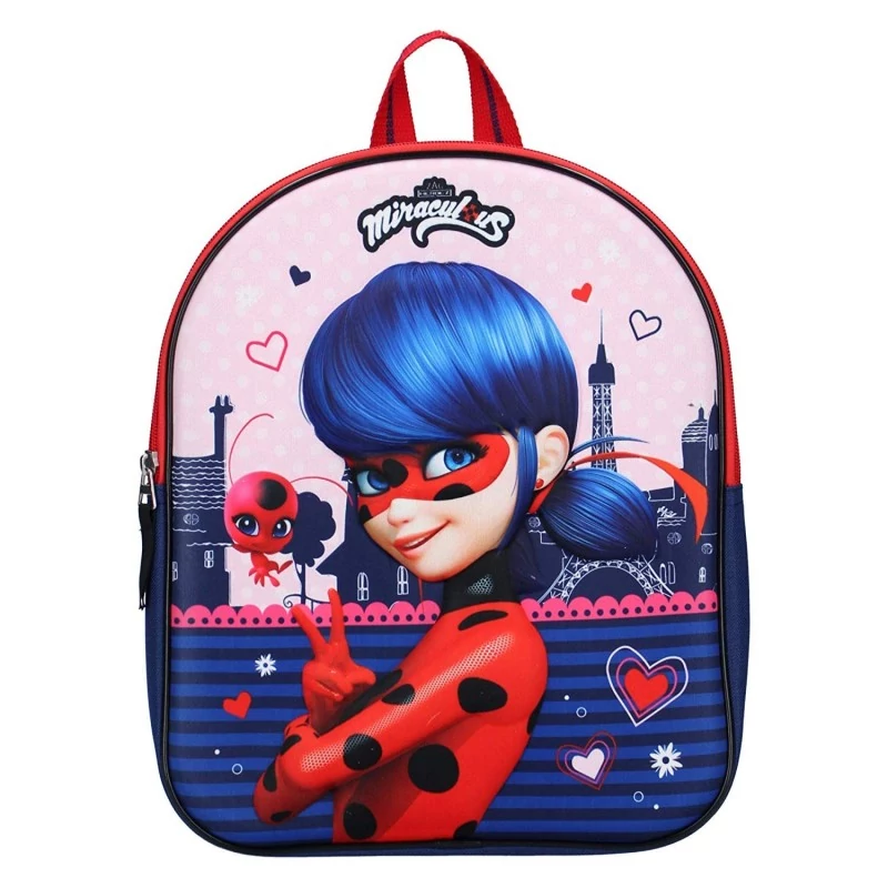 Miracolous Katicabogár  3D prémium gyermek hátizsák - Ladybug táska