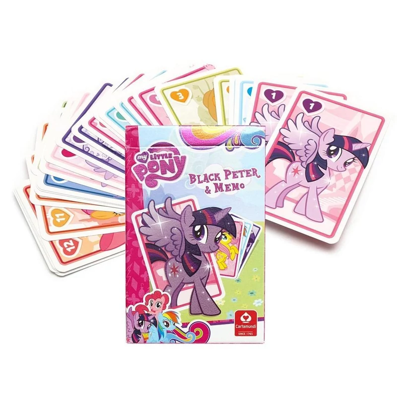 My little pony Fekete Péter és memória kártyajáték - Én kicsi pónim kártya