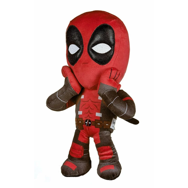 Deadpool plüssfigura 35 cm - csodálkozó