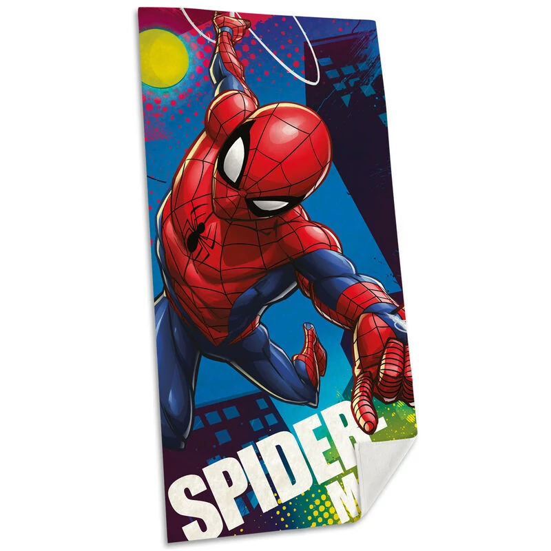 Pókember Marvel nagy pamut törölköző - Spiderman fürdőlepedő