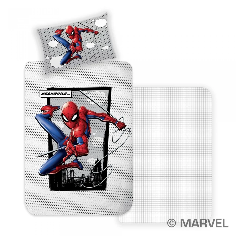 Pókember pamut Marvel ágyneműhuzat szett