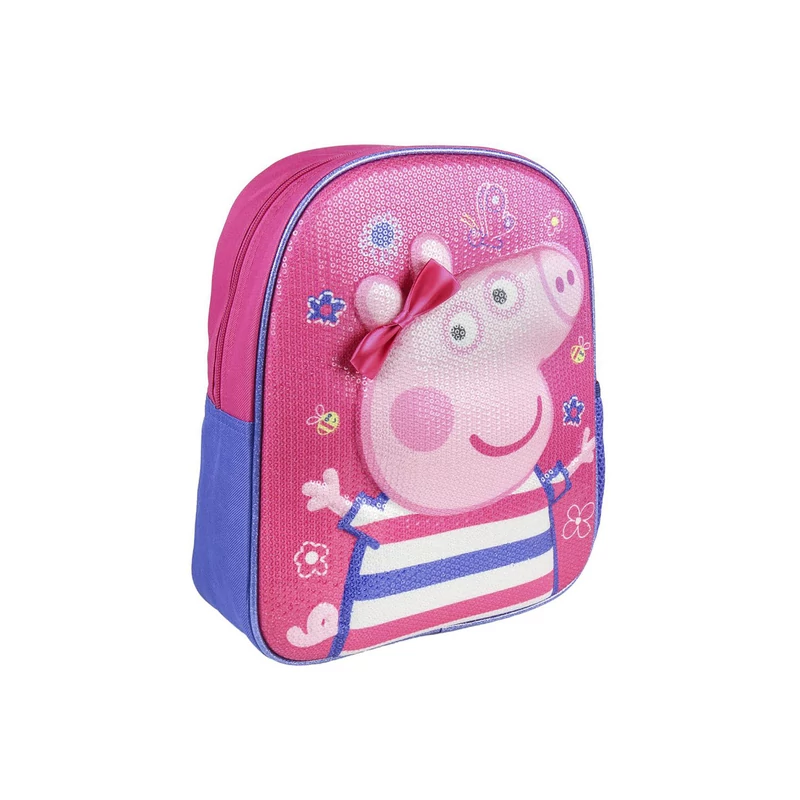 Peppa malac dombornyomott prémium hátizsák