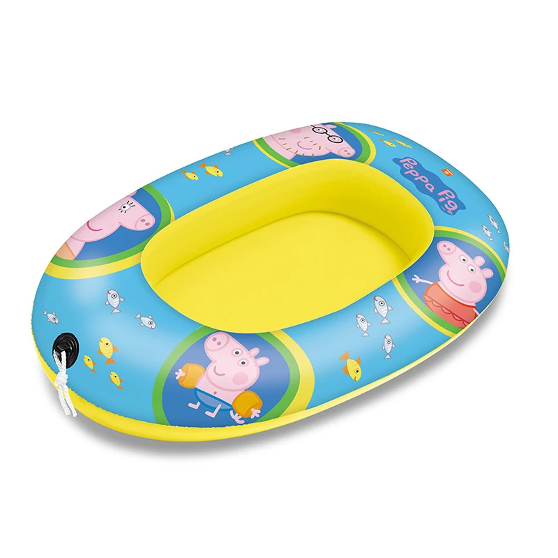 Peppa malac mintázatú felfújható műanyag baby csónak 94 cm