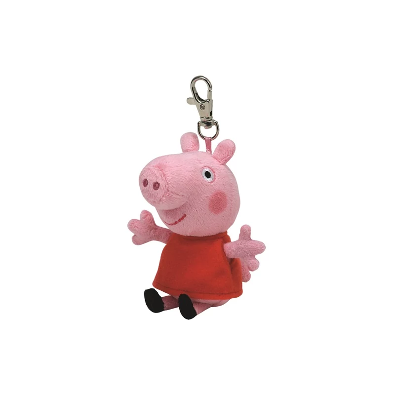 Peppa malac plüss kis kulcstartó 9 cm