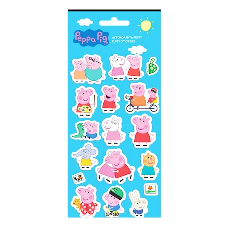 Peppa malac pufi matrica szett