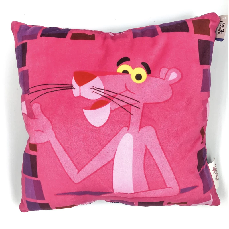 Rózsaszín párduc puha díszpárna  - Pink Panther párna