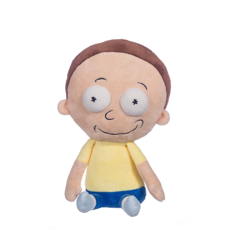 Rick és Morty Morty mosolyog plüssfigura 32 cm - Morty plüss