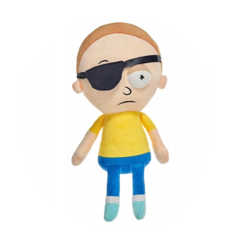 Rick és Morty Evil Morty plüssfigura 39 cm - szemfedős
