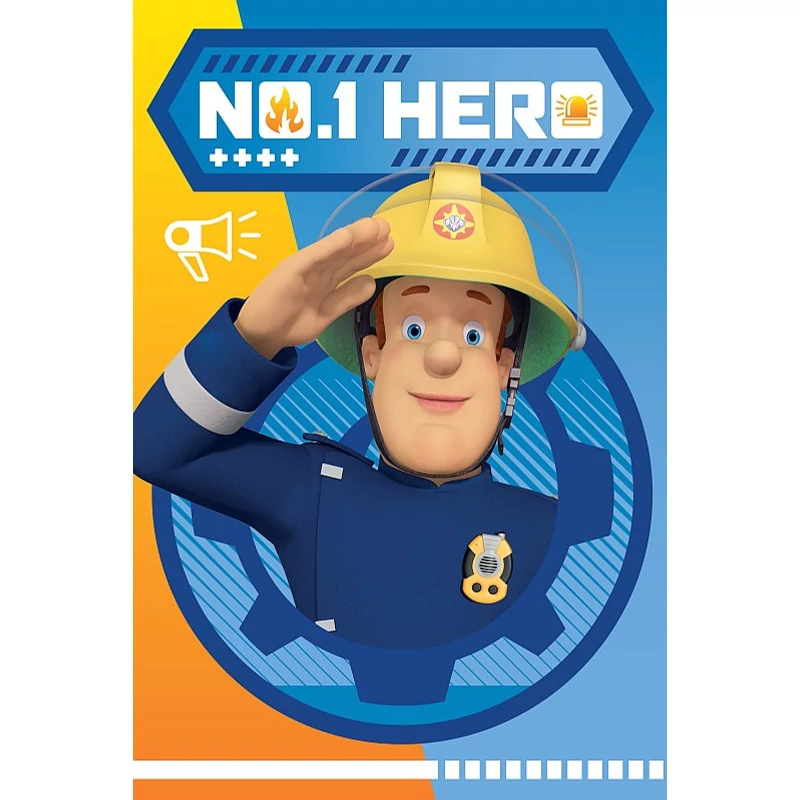 Sam a tűzoltó puha polár takaró