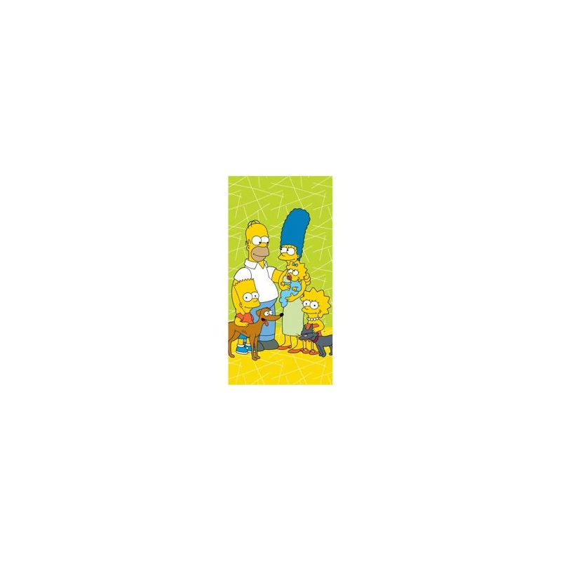 Simpson család törölköző