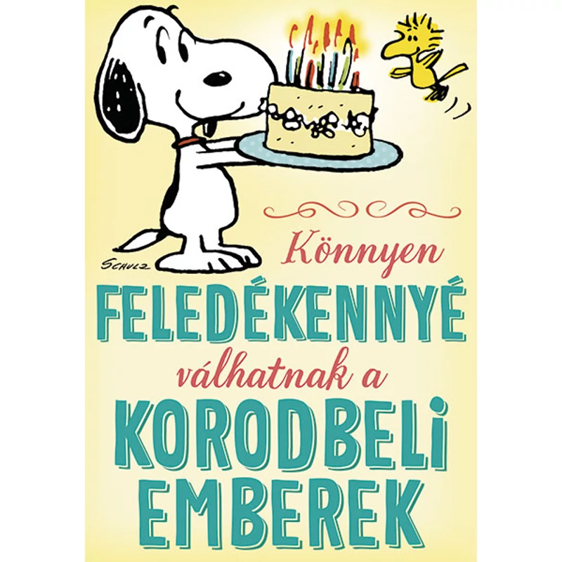 Képeslap - Snoopy Boldog születésnapot!