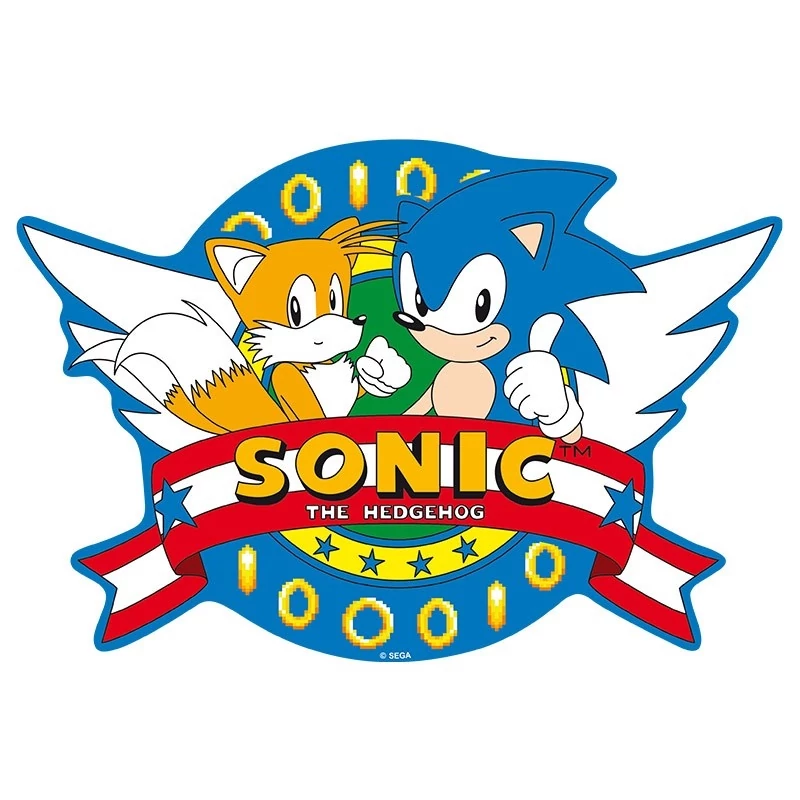Sonic The Hedgehog logós egérpad