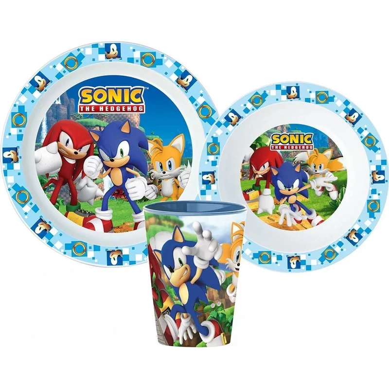 Sonic mikrózható műanyag étkészlet
