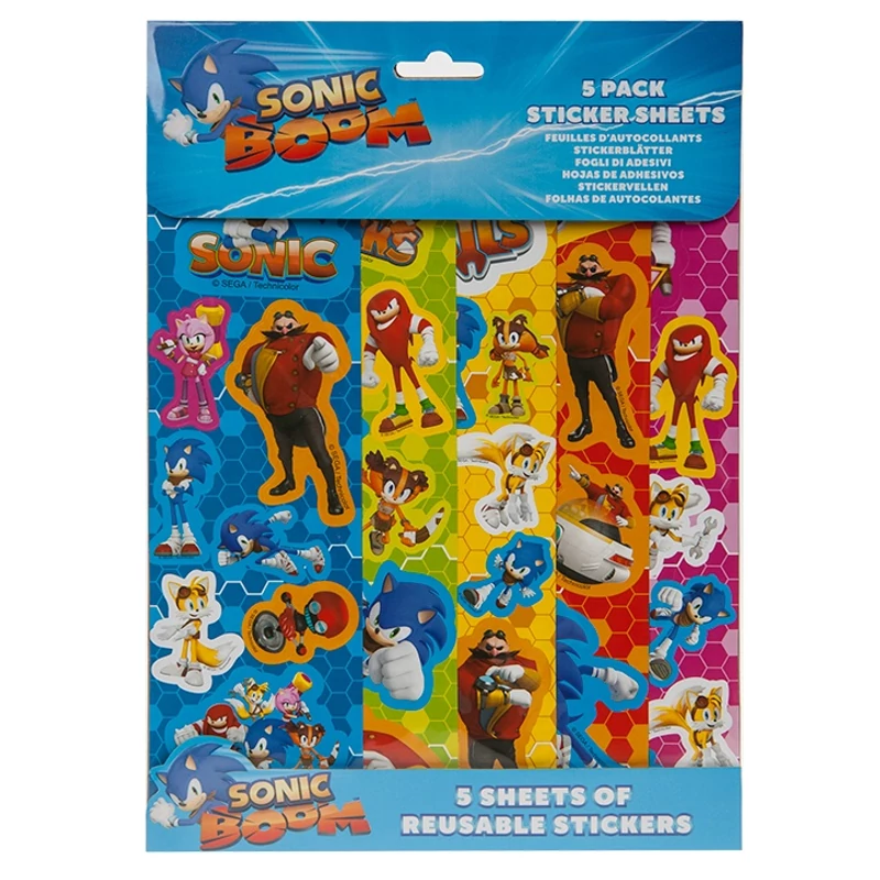 Sonic nagy matrica szett 5 ív