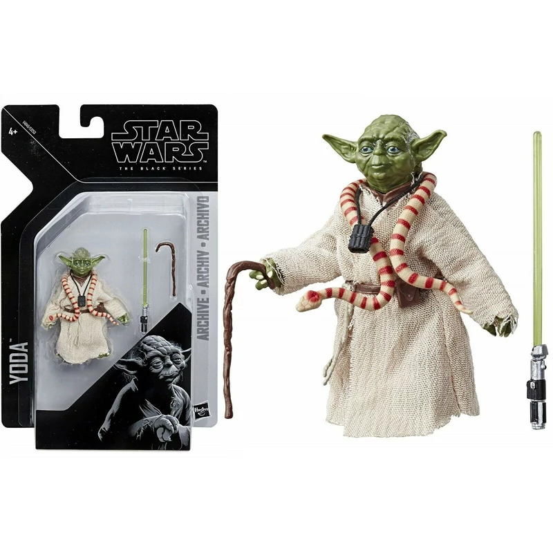 Star Wars The Black Series Archive Yoda mester figura kiegészítőkkel 7 cm