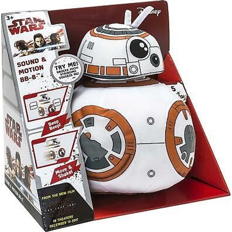 Star Wars Disney BB-8 interaktív plüssfigura 25 cm - Star Wars plüssfigura