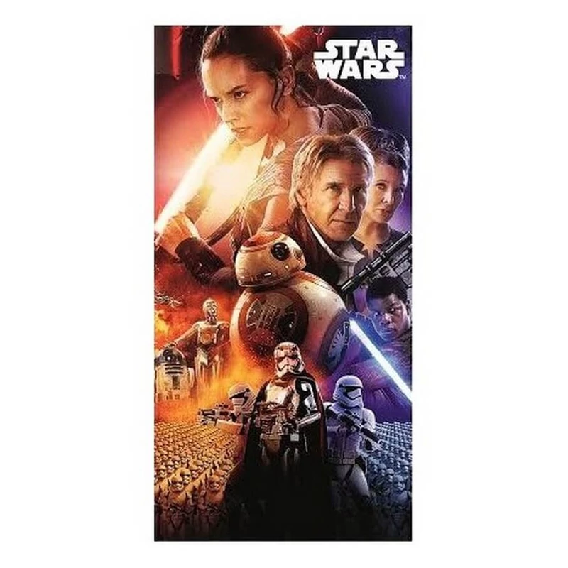 Star Wars Ébredő erő nagy fürdőlepedő - Star Wars törölköző
