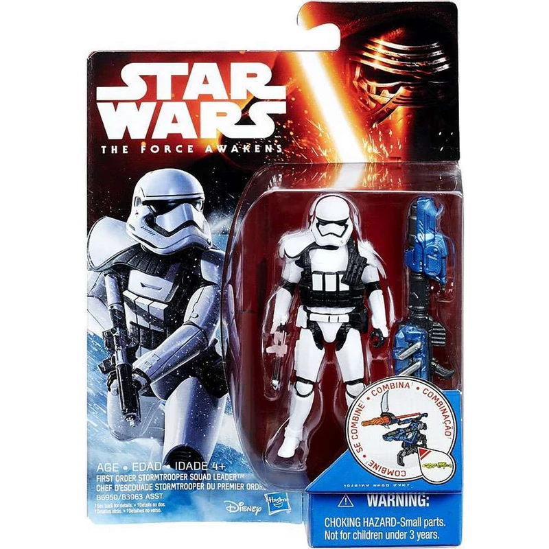 Star Wars First Order Stormtrooper Squad Leader figura szett 10 cm