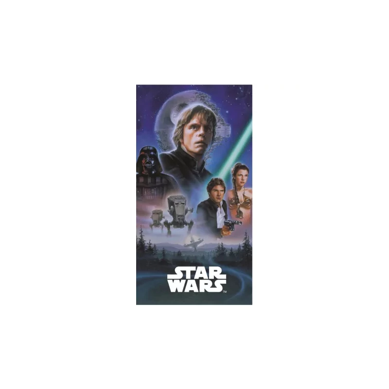 Star Wars többszereplős nagy pamut Disney törölköző