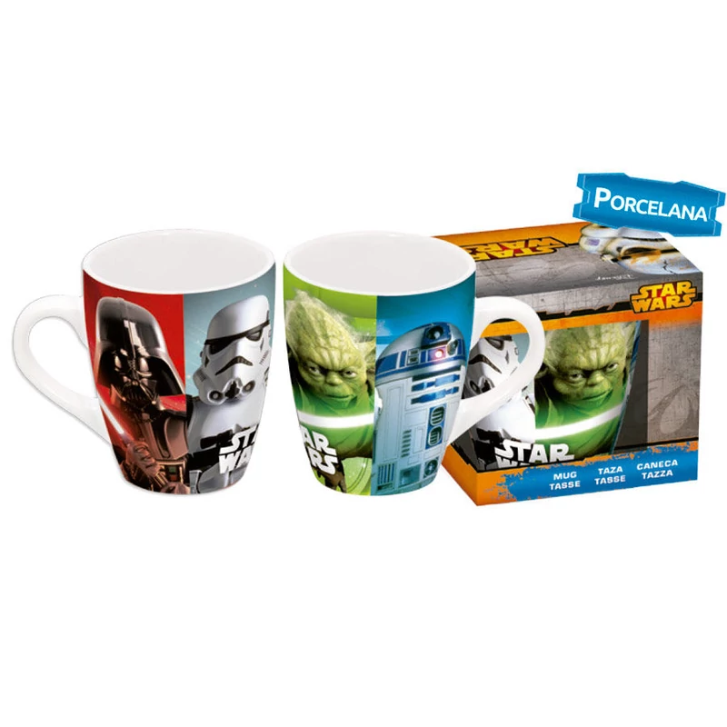 Star Wars Csillagok háborúja öblös porcelán bögre