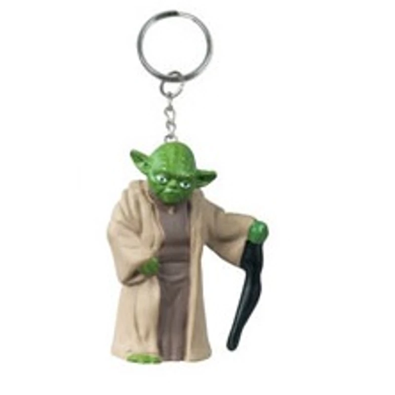 Star Wars Yoda alakú 3d kulcstartó 3,5 cm