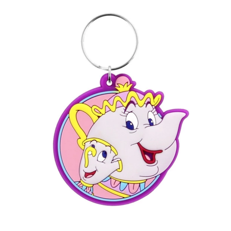 Szépség és a Szörnyeteg Csészike és Mrs. Potts kulcstartó