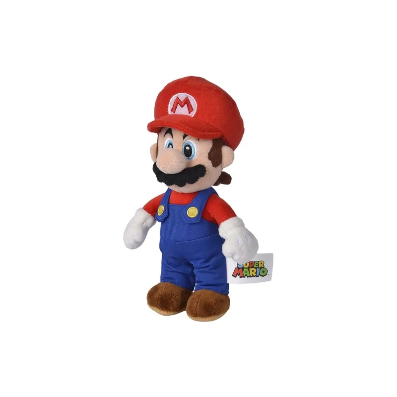 Szuper Márió prémium minőségű plüssfigura 24 cm - Super Mario plüss