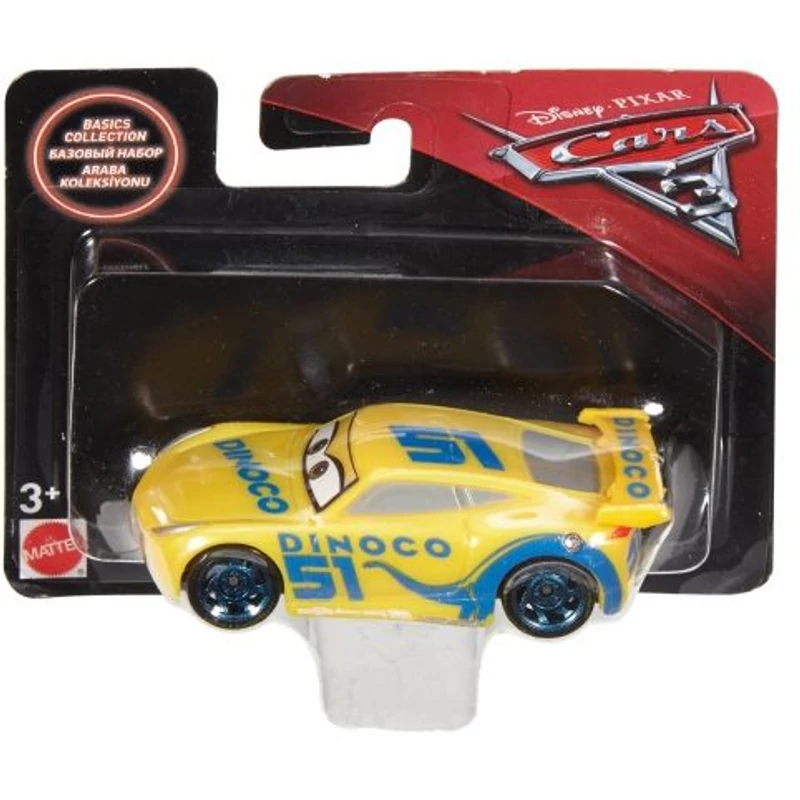 7 cm-es Verdák Cruz Ramirez műanyag matchbox gurulós kisautó
