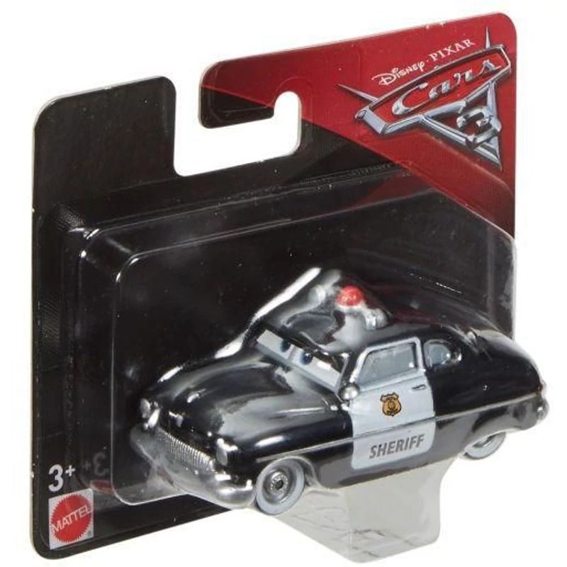 8 cm-es Verdák Sheriff műanyag matchbox gurulós kisautó