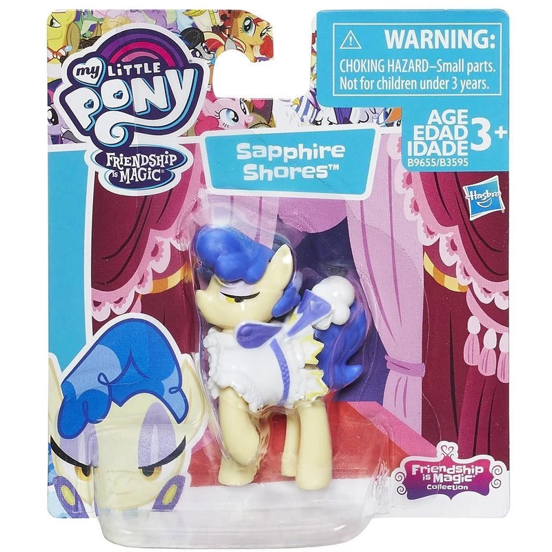 My little pony Sapphire Shores kis műanyag Hasbro figura 5 cm