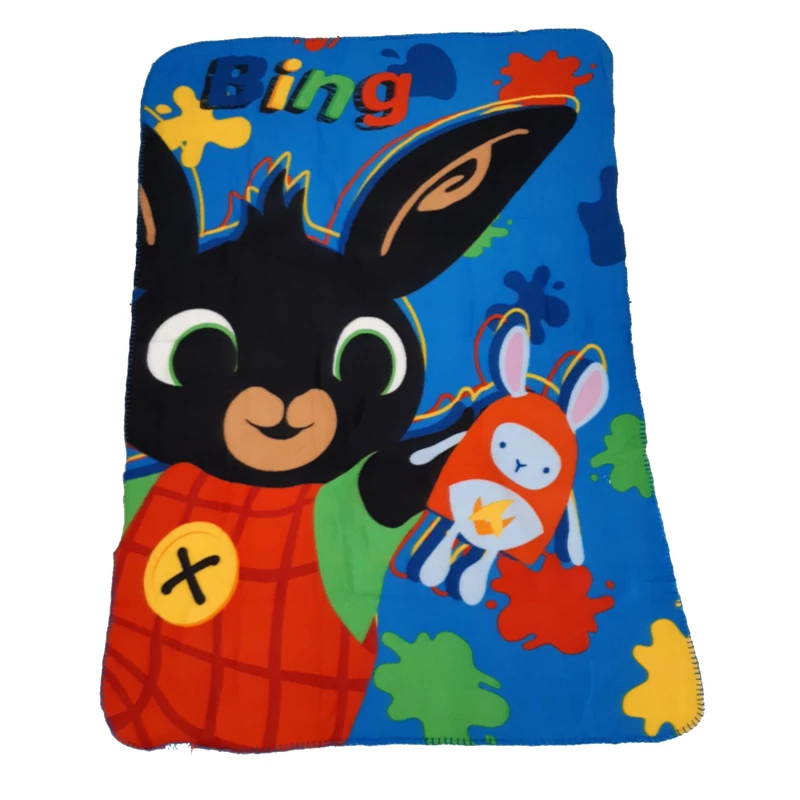 Bing nyuszi és Hoppity puha polár takaró