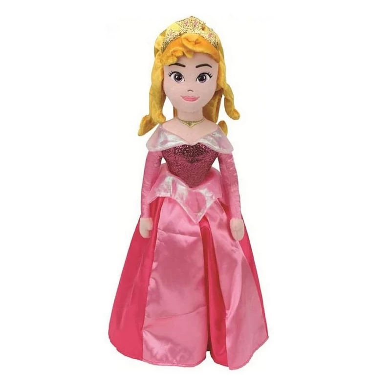Csipkerózsika Disney hercegnő plüssfigura nevetgélő hanggal 30 cm - Csipkerózsika plüss