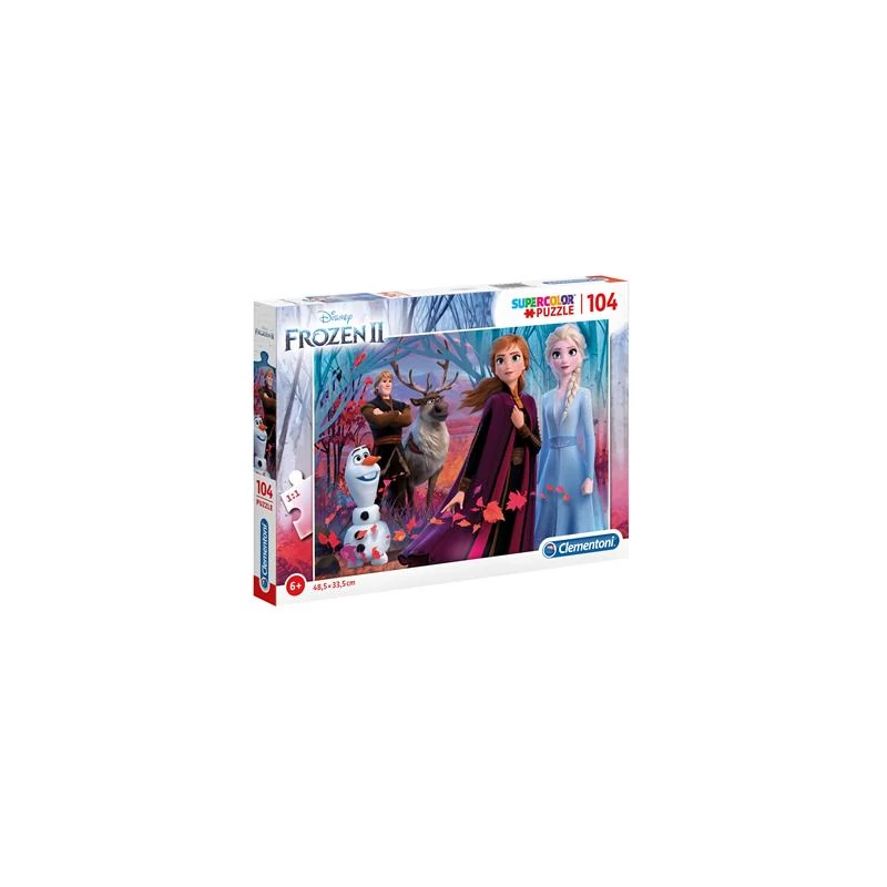 Jégvarázs puzzle 104 db - Frozen kirakós