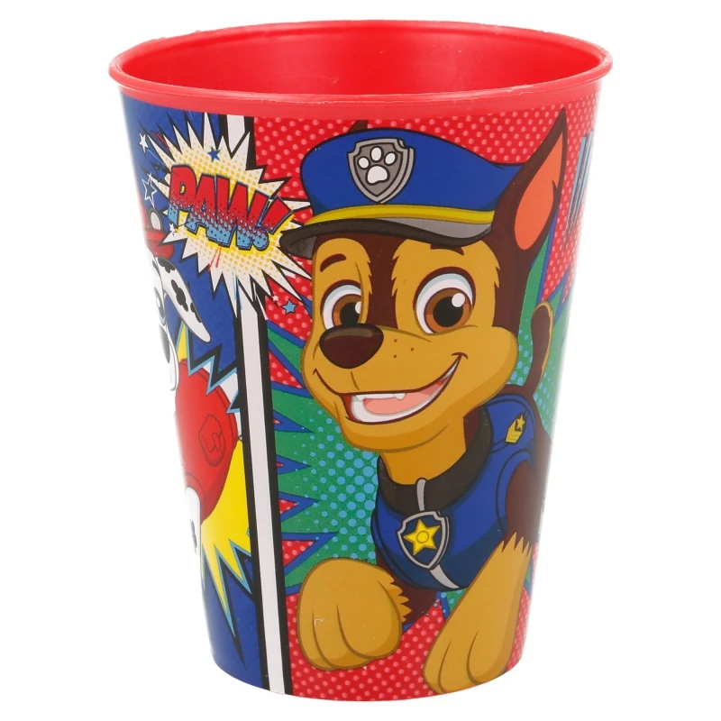 Mancs őrjárat kisfiús műanyag pohár