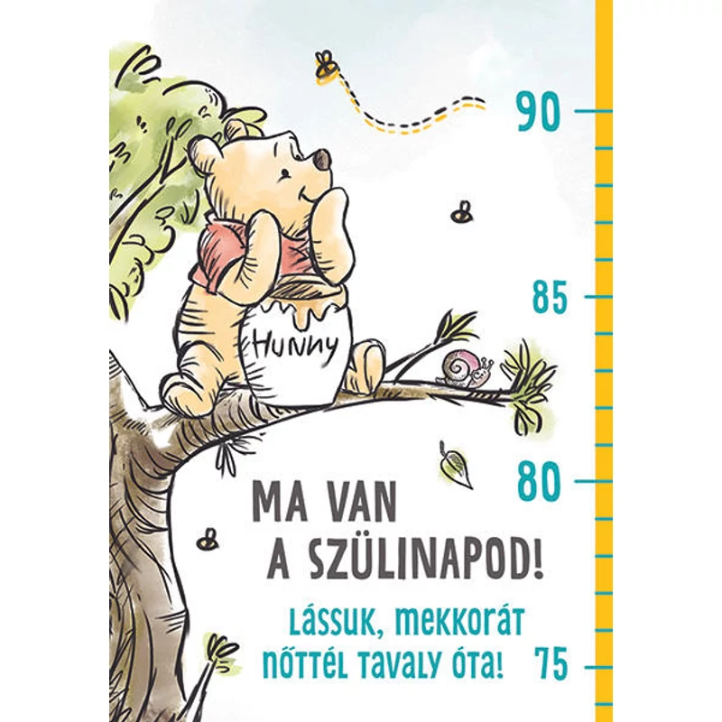 Képeslap Micimackó Ma van a szülinapod