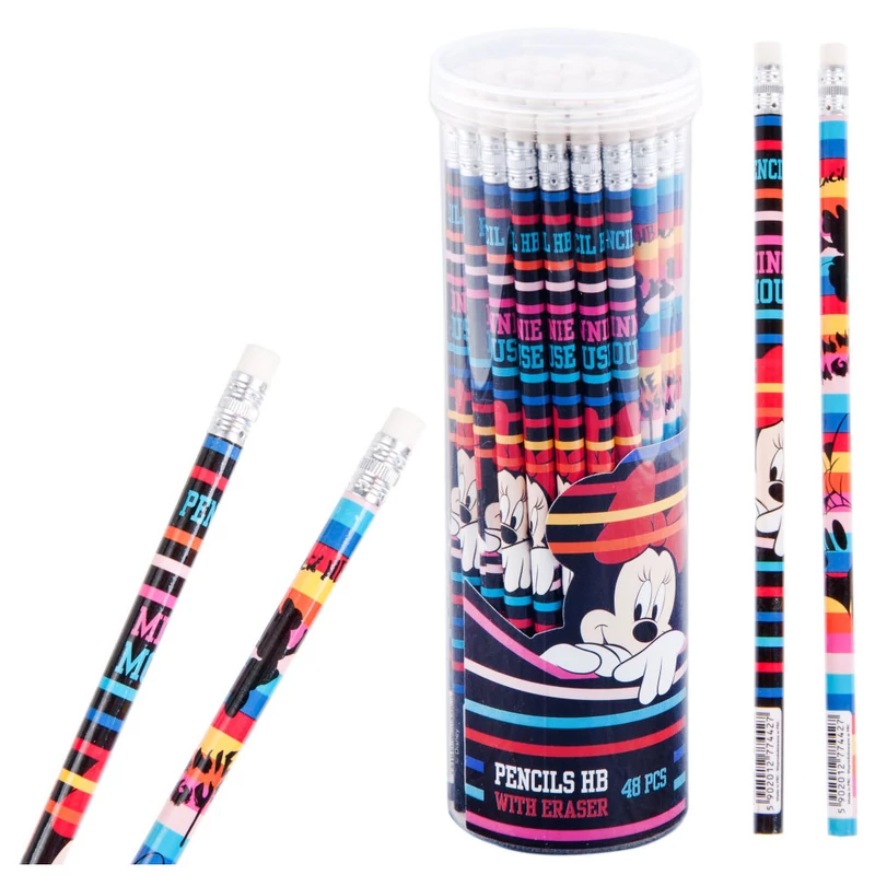 Minnie egér grafitceruza radírral - 1 db - Minnie Mouse ceruza