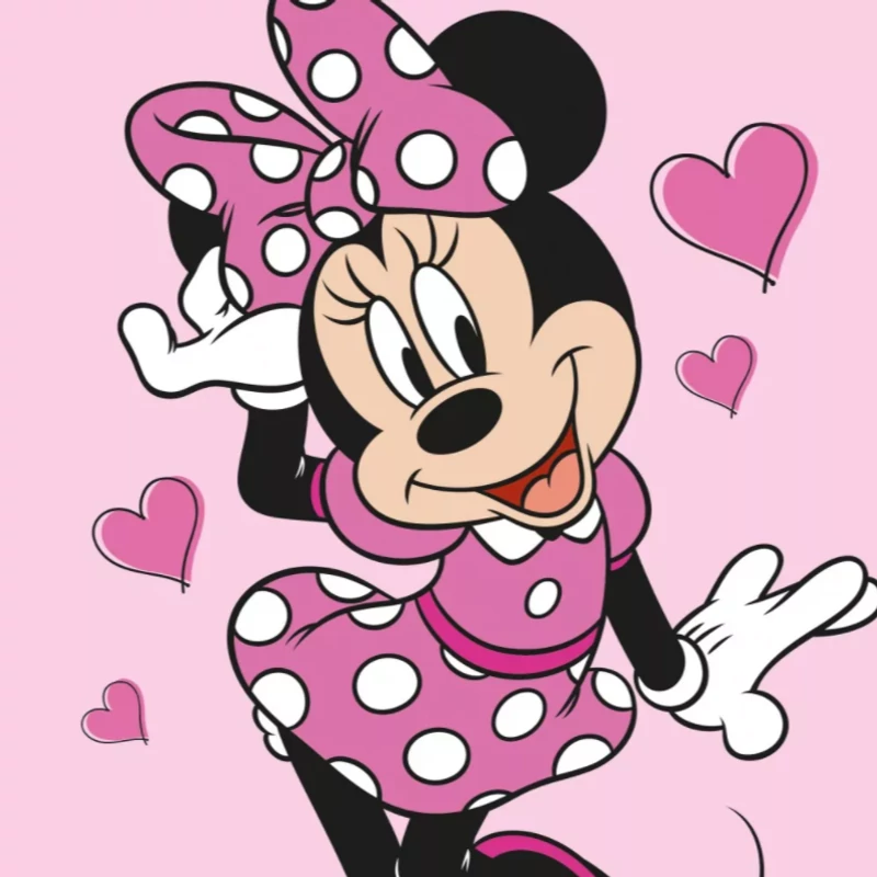 Minnie egér mágikus kis pamut törölköző