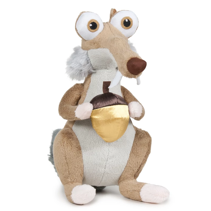 Jégkorszak Motkány plüssfigura 44 cm - arany makkal