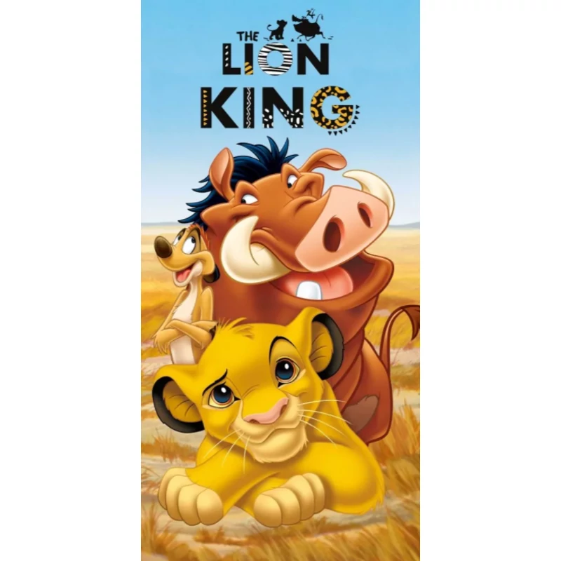 Oroszlánkirály nagy pamut Disney törölköző