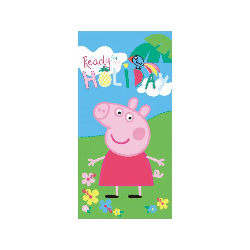 Peppa malac nagy pamut törölköző