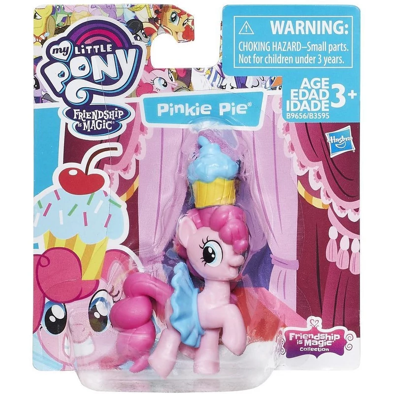 My little pony Pinkie Pie kis műanyag Hasbro figura 5 cm