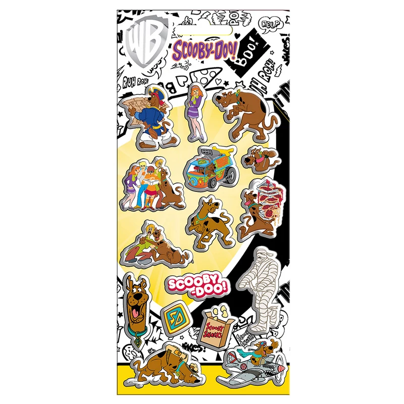 Scooby-Doo pufi matrica szett